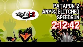 파타퐁 2 (1+2 REPLAY) - Any% Glitched 스피드런 (2:12:42)