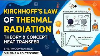 Kirchhoff&rsquo;s Law of Thermal Radiation | Heat Transfer| Theory & Concept