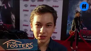 The Fosters | Hayden Byerly at the Avengers: Age of Ultron World Premiere | Freeform
