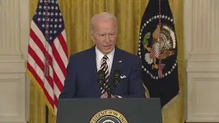 VIDEO NOW: VIDEO NOW: President Biden answers reporters questions during news conference (Part 1)