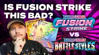 Are Fusion Strike Pull Rates Worse Than Battle Styles? Opening Pokemon Cards To Find Out!