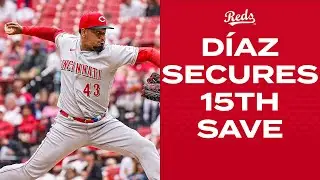 Alexis D&iacute;az locks up 15th save as Reds take series over Cardinals