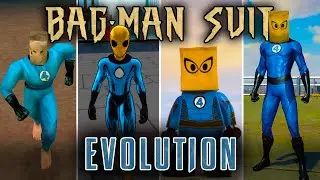 Evolution of Bag-Man Suit in Spider-Man Games (2000 - 2023)