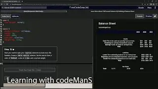 💻 Learn HTML & CSS | FreeCodeCamp 📖 Balance Sheet: Step 51 📚
