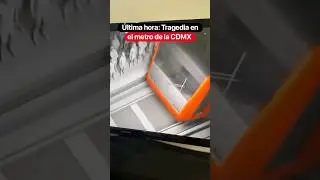 &Uacute;ltima hora: Tragedia en el metro de la CDMX. @ingridmontejano
