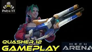 QUASHER 12 gameplay. Mech arena 