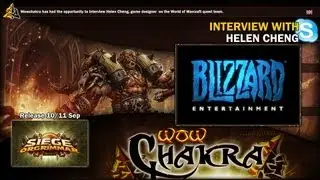 WowChakra interviews Helen Cheng, WoW Game designer (EN)