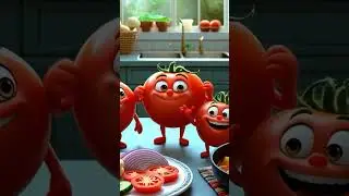 Why did the tomato turn red..!!