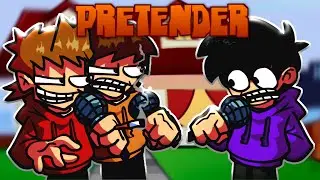 [FNF COVER] Pretender Drot and Tord Larsson vs Vryn sing's it [FNF] (+ SPRITE )