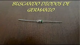🤔🧐Diodos de germanio ¿Que son y Dónde encontrarlos? | Diodo detector