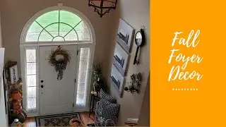 Fall Farmhouse Foyer