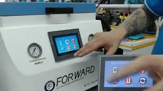 Configuración de Máquina de Laminación y Quita Burbujas IOS de Forward
