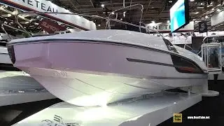 2017 Beneteau Flyer 5.5 Space Deck Motor Boat - Walkaround - 2016 Salon Nautique Paris