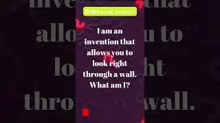 Riddles and Answers 6