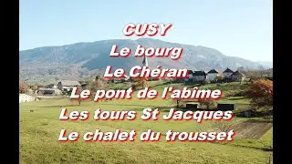 CUSY , Haute-Savoie , 5 points d'intérêt .