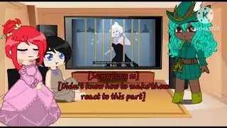 ♣︎Ariel, Melody and Uma react to Ursula's villian origin song♣︎