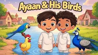 Ayaan & His Birds &ndash; Islamic Kids Cartoon Story | Zikr, Friendship & Adventure | Urdu Moral Story