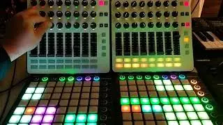 Improvisation #2 Live Melodic Techno with Launch control XL Mk2 + Launchpad Mk2 + Ableton Live