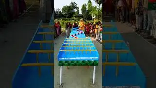 Village Women Spiral Ball Maze Challenge#VillageWomen#BallMazeChallenge#RuralGames#SkillChallenge