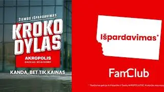 AKROPOLIO žiemos i&scaron;pardavimas &ndash; KROKO DYLAS.