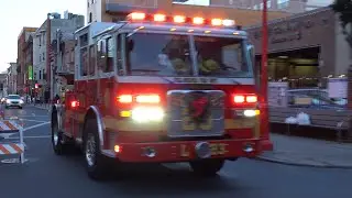 Philadelphia Fire Department Ladder 23 Responding 
