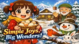 Heartwarming Winter Anime Story | Gratitude Makes Life Rich | Anime |