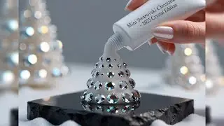 Christmas Miracle| The most luxurious ASMR jewelry ever squeezed out of a tube