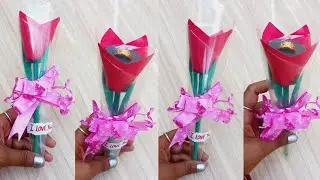 Paper Flower With Ring Bouquet | Suja Arts Gallery