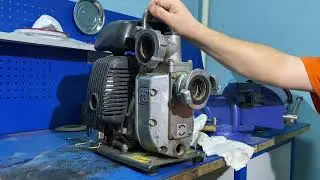 Обслуживание мотопомпы на примере Honda WX15