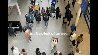 In the blink of an eye