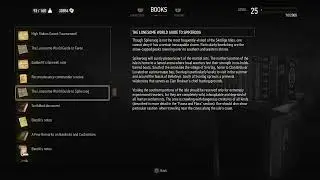 BOOKS: The Lonesome World Guide to Spikeroog (Witcher 3 In-Game Lore Read Aloud)