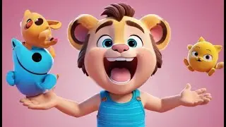 Leo Lion Finds a Toy | Playful Discovery Song for Kids | Nursery Rhymes in English