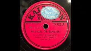 ARMENIAN SONG: Garbis Bakirjian / Ne Guzel Dir Bakishin / Kaliphon 721 / 1940s