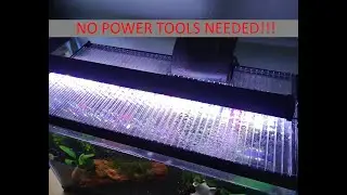 CHEAP!! DIY aquarium lid