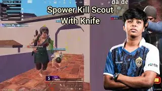 Spower Kill Scout With Knife || PMPC || Pro Scrims @GodlikeSpower @viratkohliclips_18