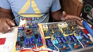 Sound Stream MC 300 Amplifier Keeps Blowing Power Supply Fuse Repair Video PT #2 And Testing Time 🤞🏽