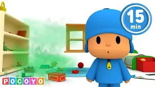 🧹✨ Pocoyo Rydder Rommet! (⏰ 15 Minutt) | Pocoyo 🇳🇴 NORSK | Offisiell kanal | TEGNINGER for barn