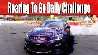 FH5 Roaring To Go Daily Challenge Earn an Ultimate Burnout Skill  at the Stadium Lunar Drift Arena