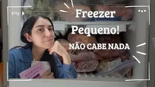 Como organizar freezer Pequeno* Dicas* organização * Praticidade para congelar carnes*Vlog Rotina
