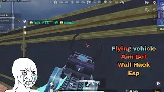 Hacker In New State Mobile | Flying vehicle | Wall hack | Aim Bot | Esp | Dreams_Gaming