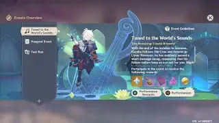 All Songs from the Tuned to the World's Sounds Event | Genshin Impact