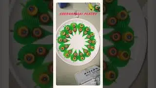 #wedding #innovative #aarti #seervarisai plate #ideas