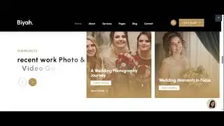 Biyah &ndash; Bridal And Wedding Studio WordPress Theme
