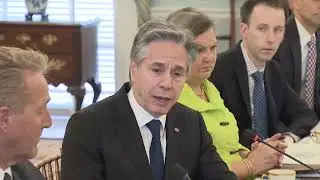 Blinken meets with Turkish Foreign Minister Hakan Fidan 03.08.2024