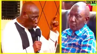'CORRUPT PEOPLE ARE CURSED' Bold Pastor Wilfred Lai powerful sermon in front of Ruto at JCC