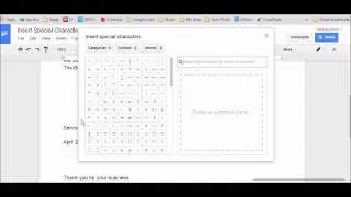 Hot Tip: Here are some special characters
