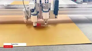 digital box cnc corrugated carton cutting machine cutter