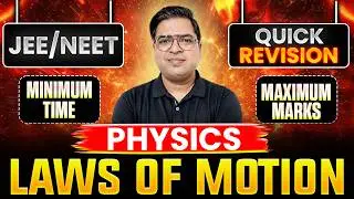 Laws of Motion One Shot Revision 🔥 | Complete Class 11 Physics Revision for NEET & JEE