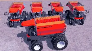 MODS FS20!!! Autopropelido TM240 (v&aacute;rias conf de Rodas )