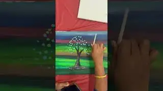Wish tree-abstract pattern #art #trending#artist #viral #ytshorts#youtubeshorts #painting#artgallery